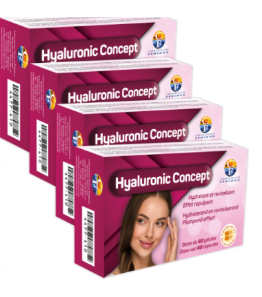 HYALURONIC CONCEPT - 60 gelules  3+1 gratuit