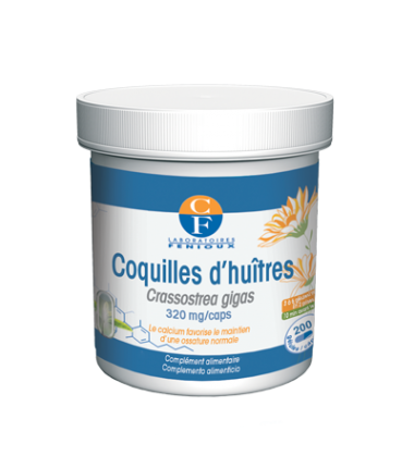 COQUILLE D'HUITRES - 200 gélules
