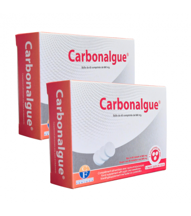 CARBONALGUE - 2 x 45 comprimés