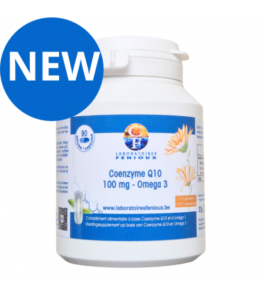 COENZYME Q10 100mg - OMEGA 3 - 90 gélules