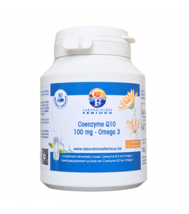 COENZYME Q10 100mg - OMEGA 3 - 90 gélules