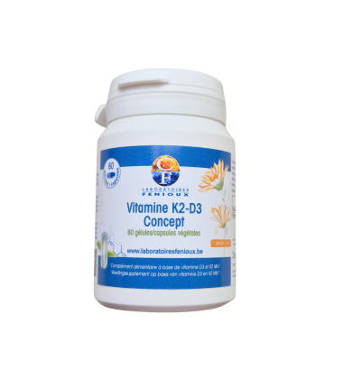 VITAMINE K2-D3 CONCEPT - 60 gélules