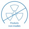 Produits non irradiés