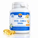 Flacon Vitamine D3 et capsules gélifiées.webp