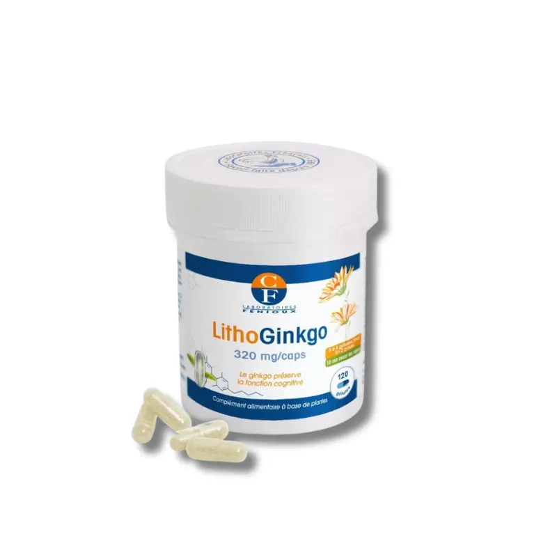 LITHOGINKGO BILOBA 120 gélules