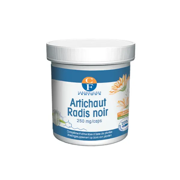 ARTICHAUT - RADIS NOIR (TONIFOIE) - 200 capsules