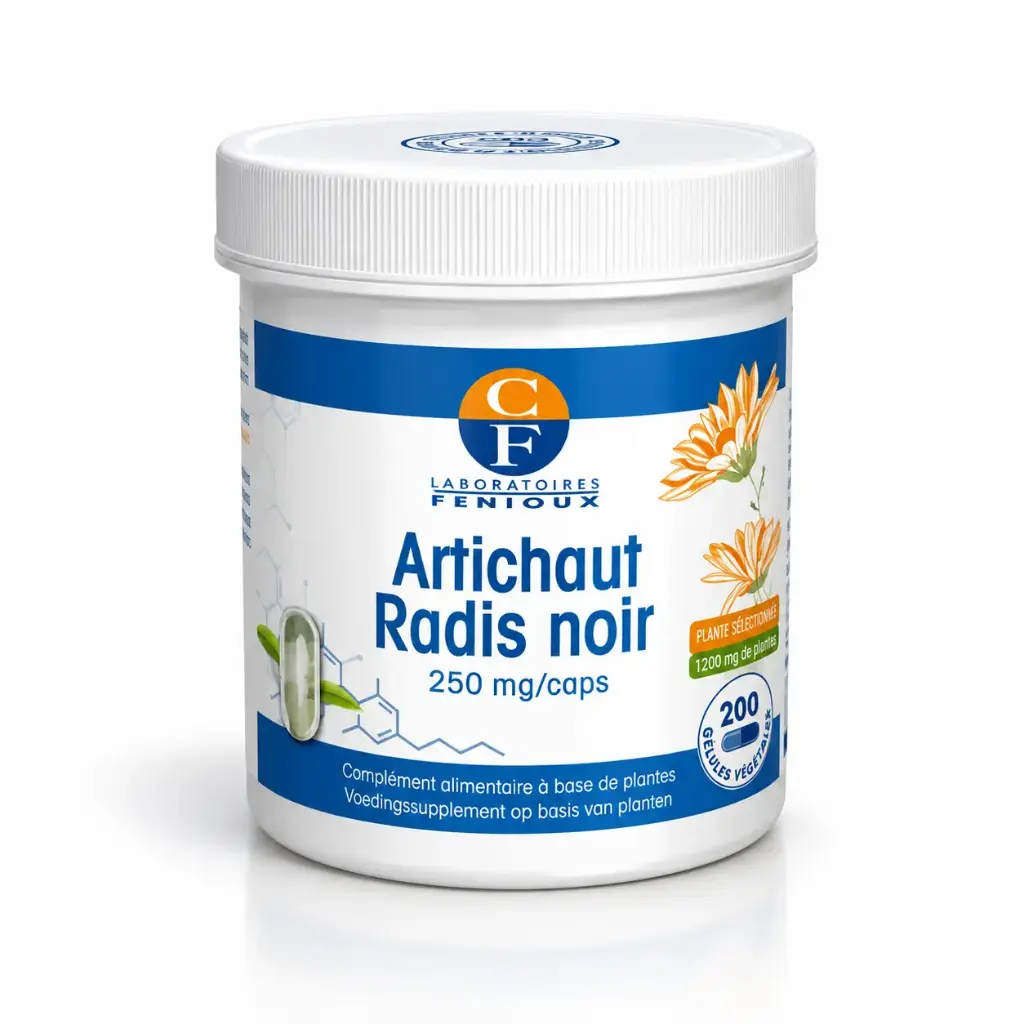 ARTICHAUT - RADIS NOIR (TONIFOIE) - 200 gélules