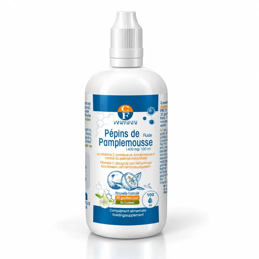 EXTRAIT DE PEPINS DE PAMPLEMOUSSE - 100 ml
