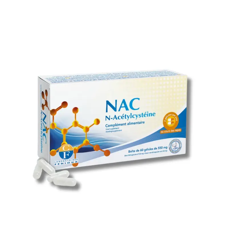 NAC N-ACETYLCYSTEINE - 30 gélules
