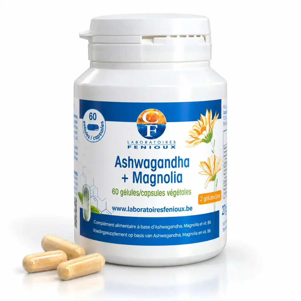 ASHWAGANDHA + MAGNOLIA - 60 gélules