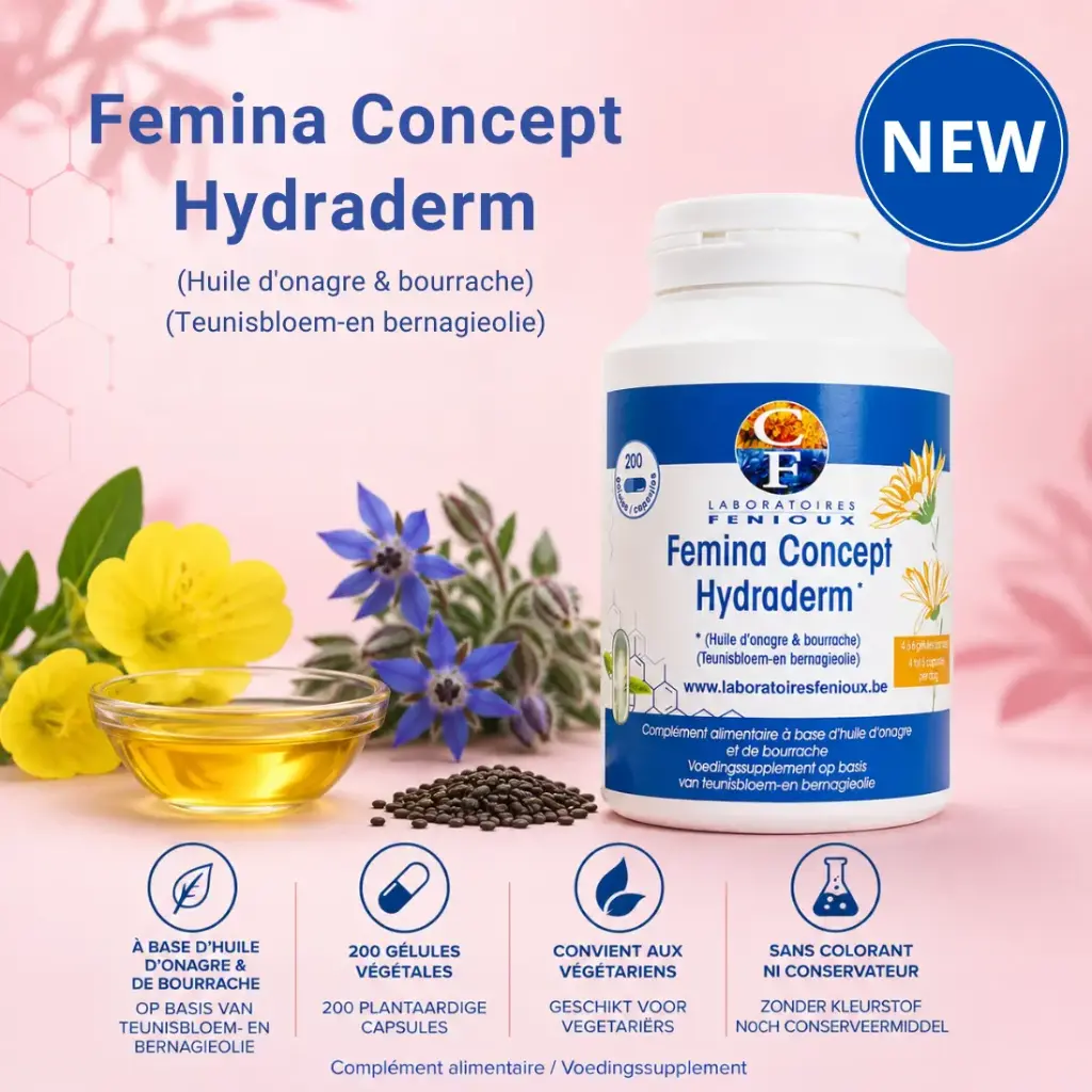 FEMINA CONCEPT - HYDRADERM - 200 gélules