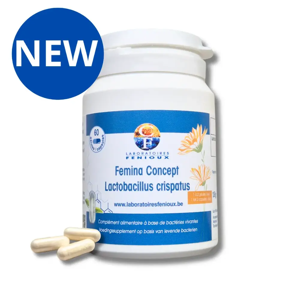 FEMINA CONCEPT - LACTOBACILLUS CRISPATUS - 60 gélules