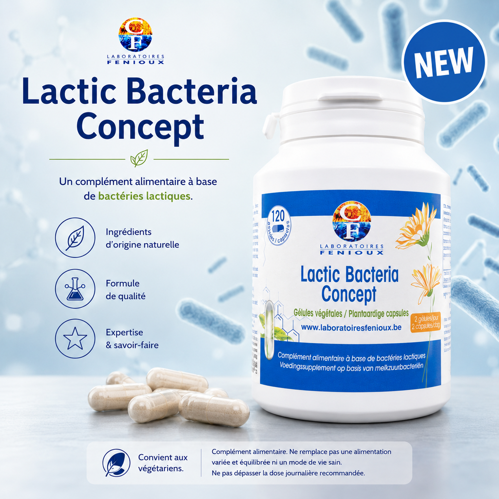 LACTIC BACTERIA CONCEPT -120 gélules