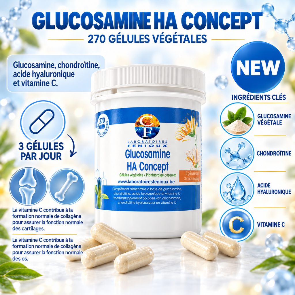 GLUCOSAMINE HA CONCEPT - 270 gélules