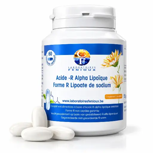 [A001] ACIDE R-ALPHA LIPOIQUE - 60 comprimés