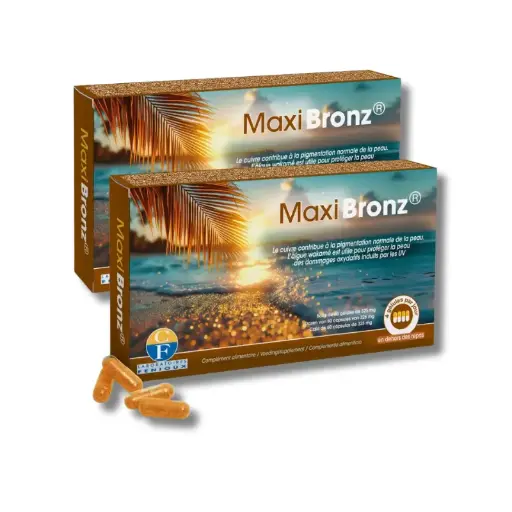 [D147] MAXIBRONZ® - lot de 2 boîtes de 60 gélules