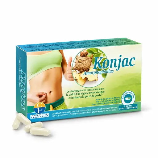 [D244] KONJAC - 60 gélules