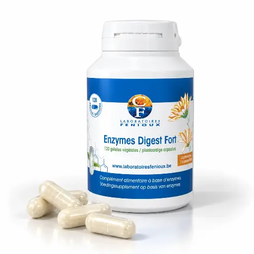 [G264] ENZYMES DIGEST FORT - 120 gélules