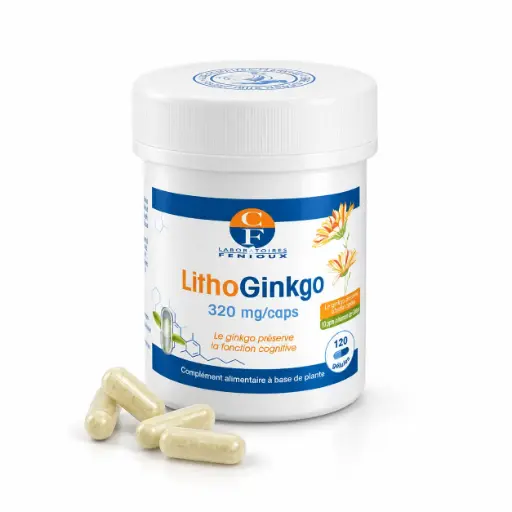 [G302] LITHOGINKGO BILOBA 120 gélules