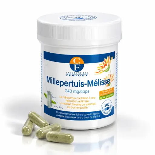 [G375] MILLEPERTUIS-MELISSE - 200 gélules
