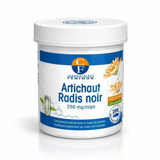 [G420] ARTICHAUT - RADIS NOIR (TONIFOIE) - 200 gélules