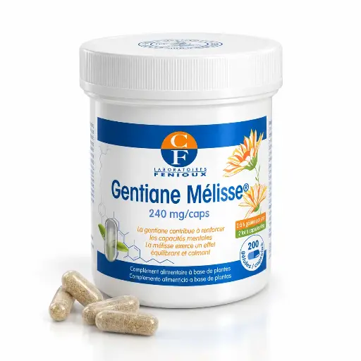 [G567] GENTIANE MELISSE - 200 gélules