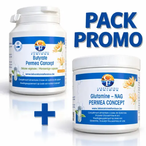 [G758] PACK PROMO PERMEA BUTYRATE + GLUTAMINE-NAG