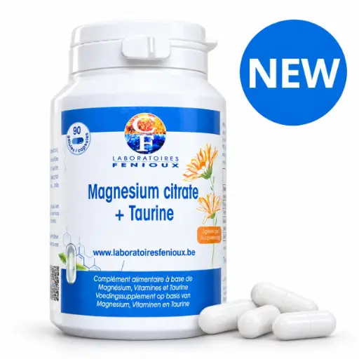 [G805] MAGNESIUM CITRATE + TAURINE - 90 gélules