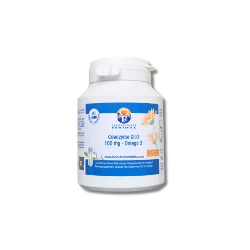 [G806] COENZYME Q10 100mg - OMEGA 3 - 90 gélules